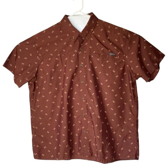 Eddie Bauer Size XL Classic Fit Plaid Casual Outdoor Shirts Short Sleeves 2-PC - Picture 6 of 9